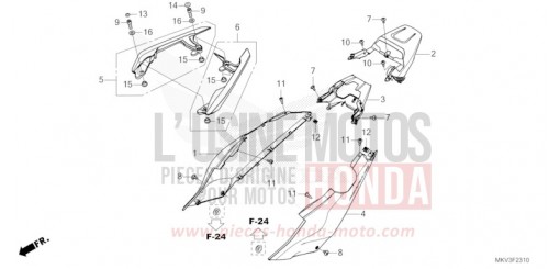 WINDLAUF, HINTEN/HINTERER GRIFF NSS750P de 2023